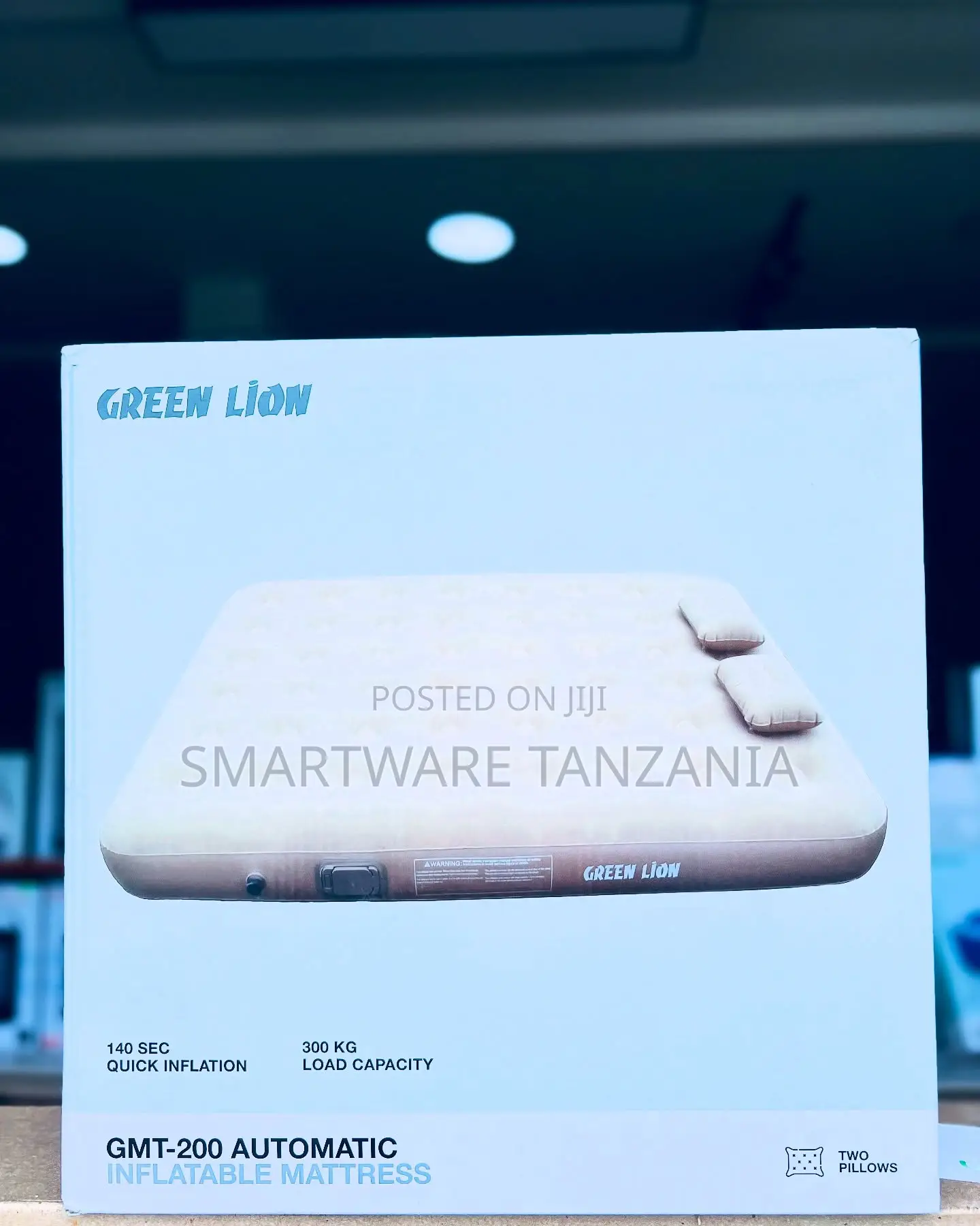 Green Lion GMT-200 Inflatable Mattress - 300kg Auto Air Bed