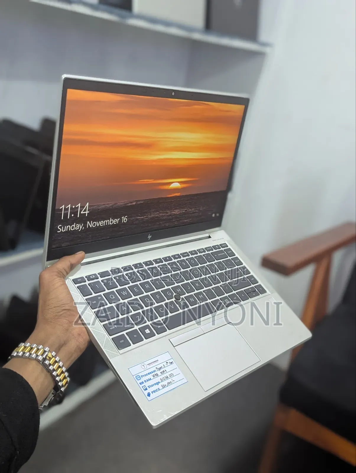 New Laptop HP EliteBook 845 G7 16GB AMD Ryzen 5 SSD 512GB