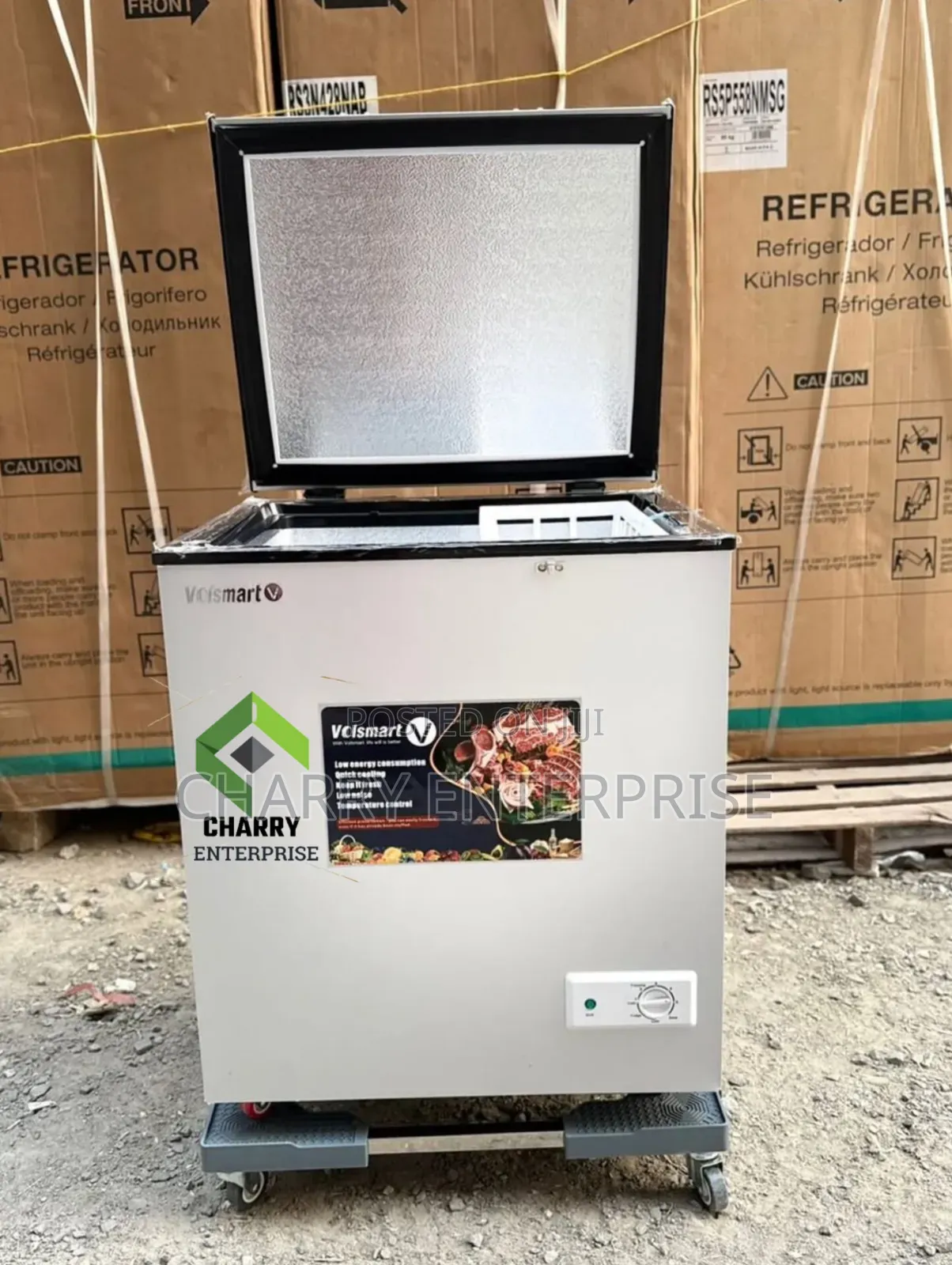 Volsmart Powerful Freezer 80l Nzuri Kwa Ajili Ya Nyumbani Na Biashara