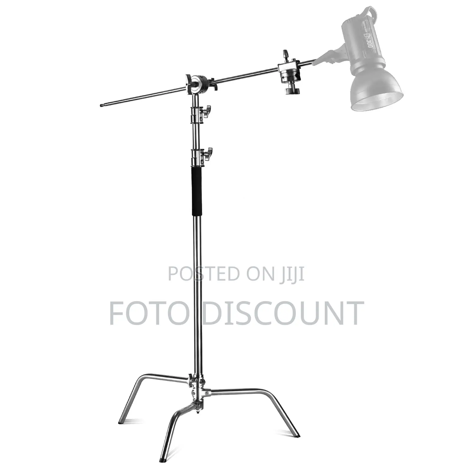 Heavy Duty C Stand With Boom Arm 100% Stainless Steel