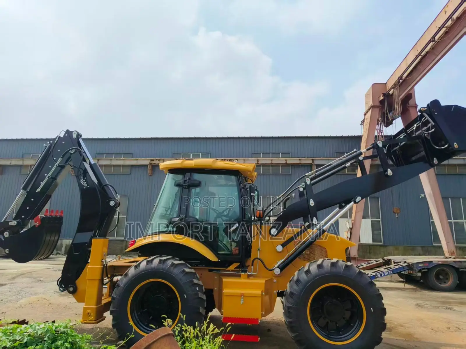 Cat Back Hoe Loader