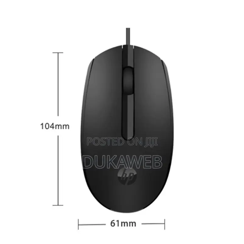 Hp M10 Wired Usb Mouse (Black)