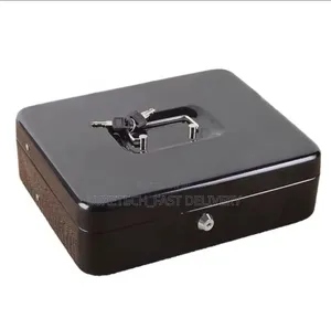 Cash Box, Locker Box, Security Cashier Drawer Box,Key Locker
