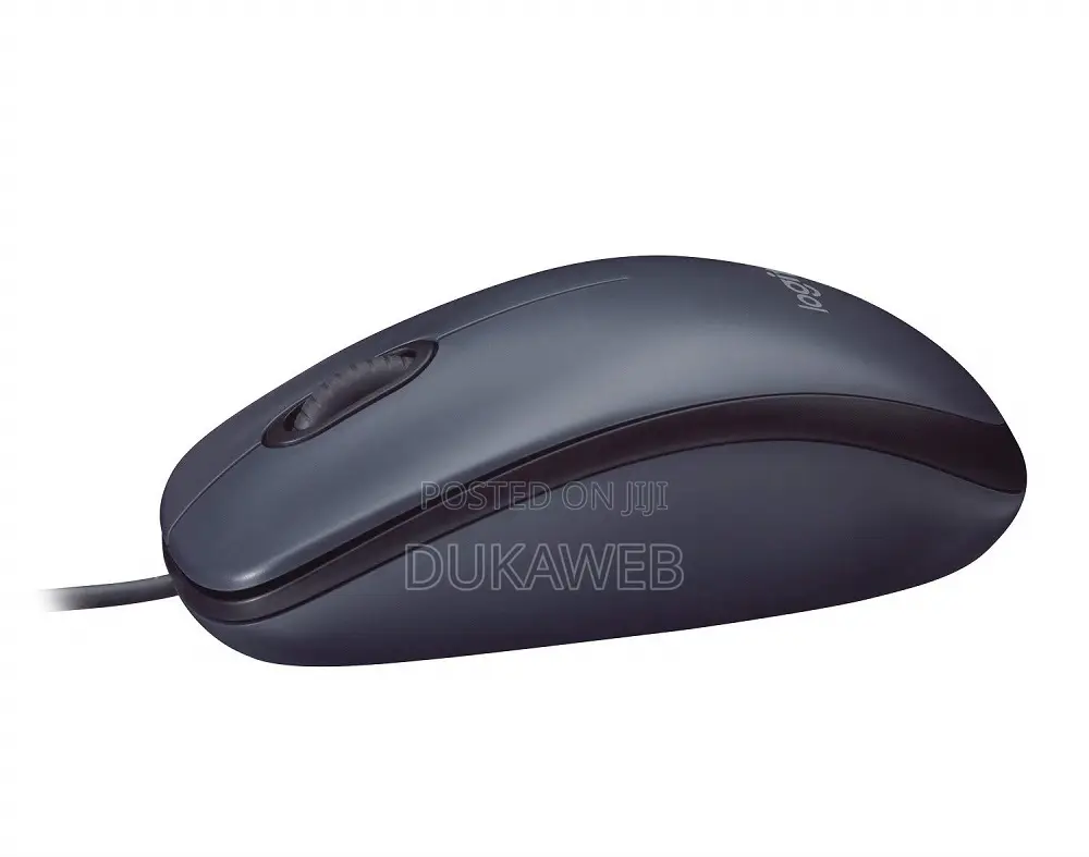 Logitech M100 Wired Usb Optical Mouse (Black) – Brand New