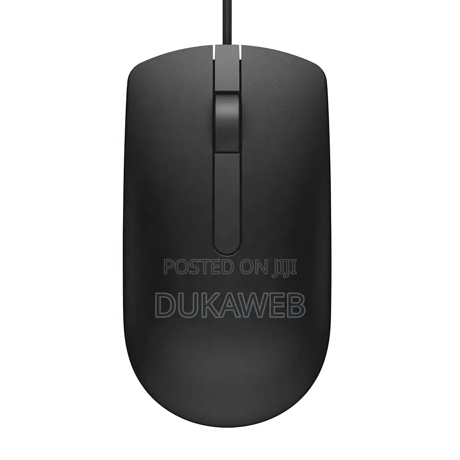 Dell Ms116 Wired Usb Optical Mouse (Black) – Brand New