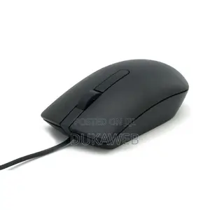 Dell Ms116 Wired Usb Optical Mouse (Black) – Brand New