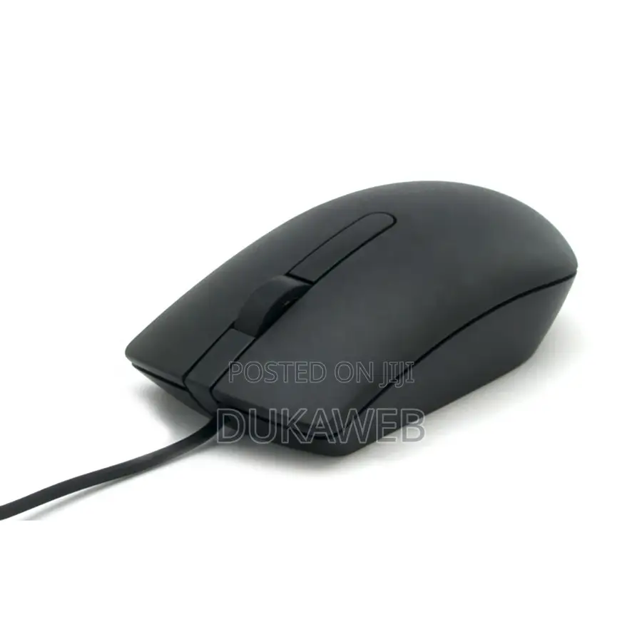 Dell Ms116 Wired Usb Optical Mouse (Black) – Brand New