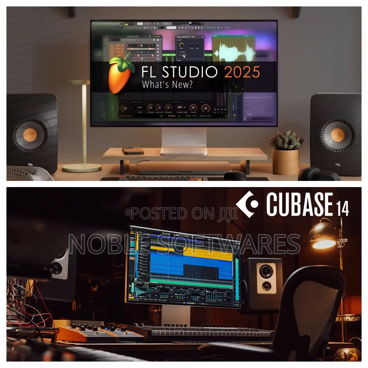 Image Line Fl Studio 25 + Steinberg Cubase Pro 14 ( Installation )
