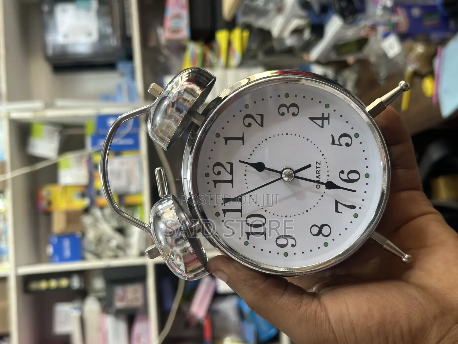 Clock Twin Bell