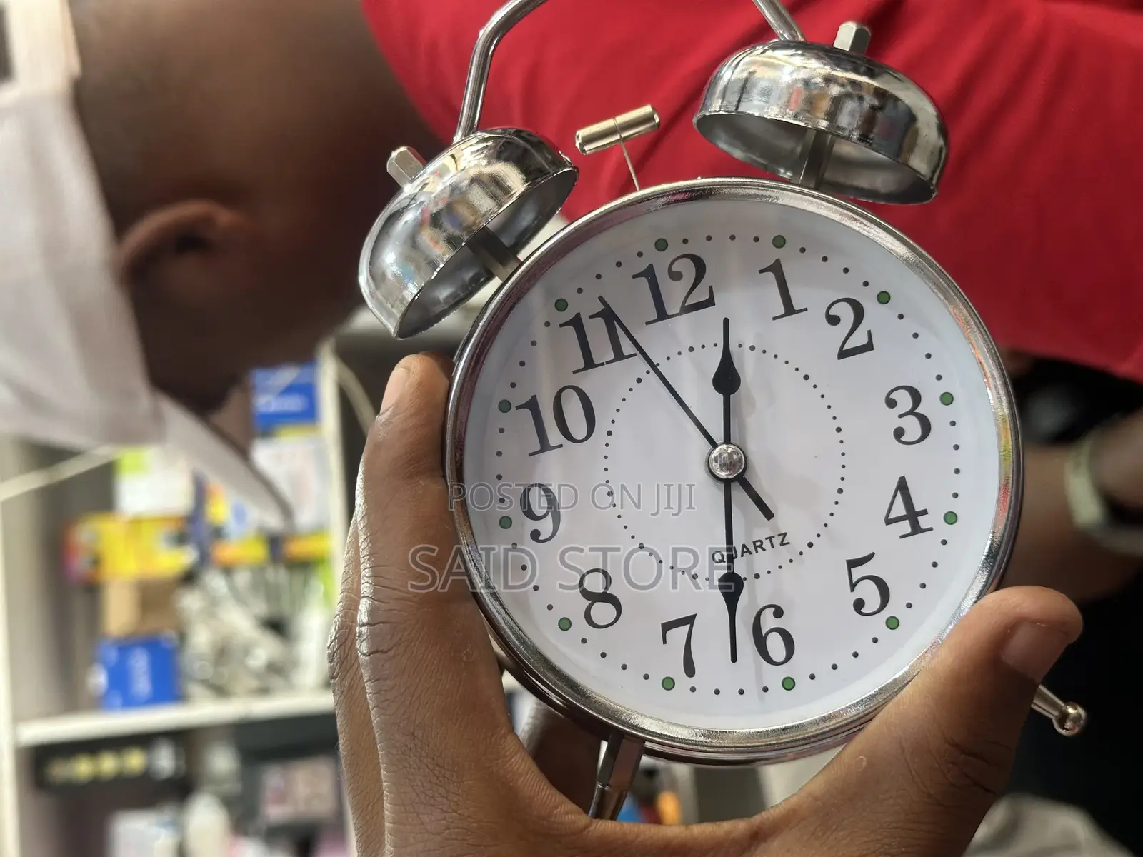 Clock Twin Bell