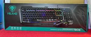 T806 Milang Gaming Key Board and Mouse Set