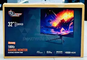 Porodo Gaming Curved Monitor 32" - 180hz QHD G-Sync Compatible