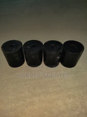 Rubber Black Bush, Vibrated Block Machine.