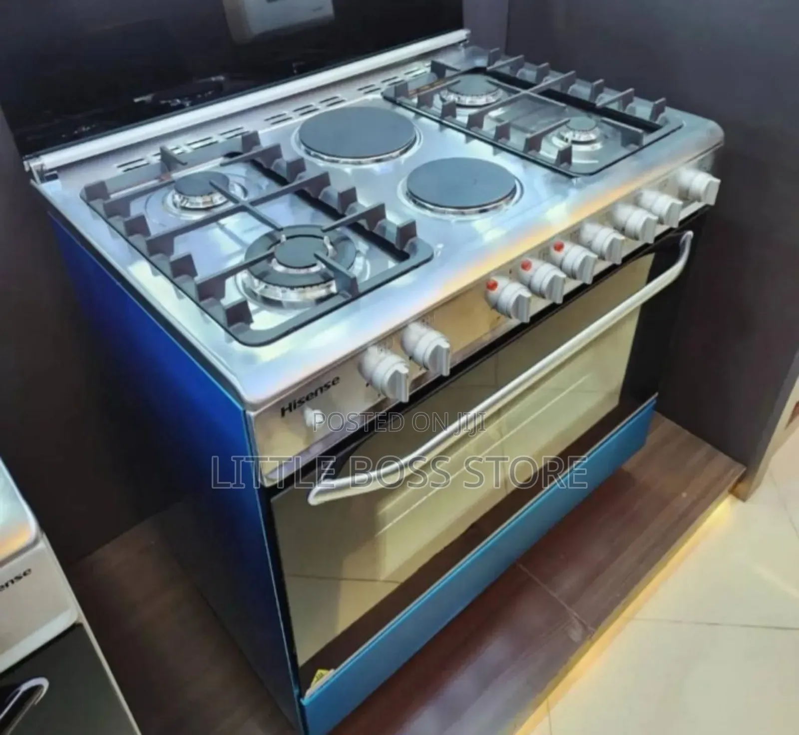 Hisense Electric and Gas Cooker Size 60x90