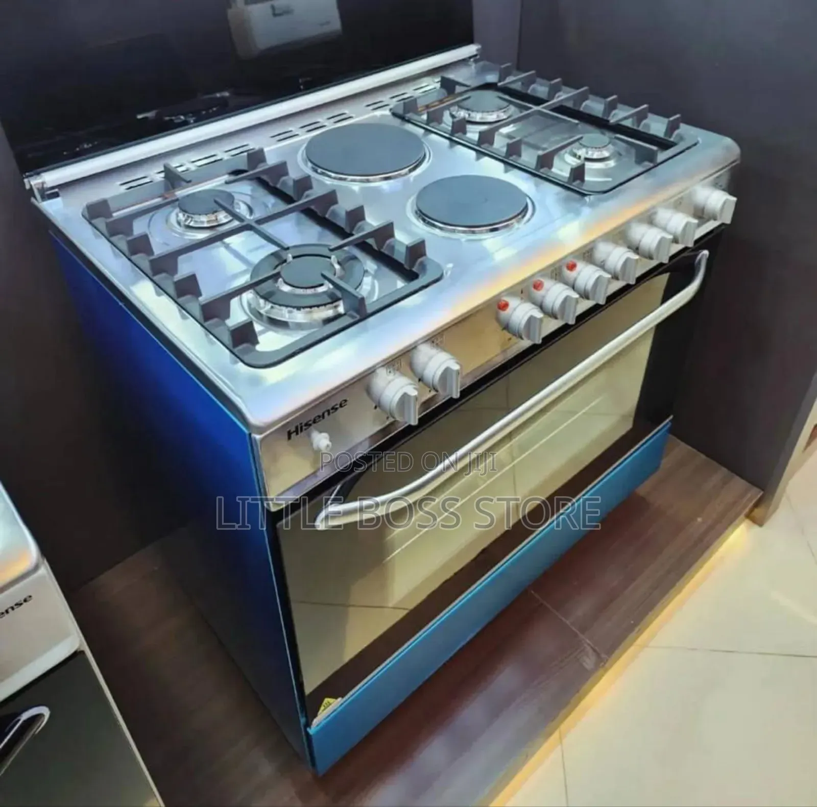 Hisense Electric and Gas Cooker Size 60x90