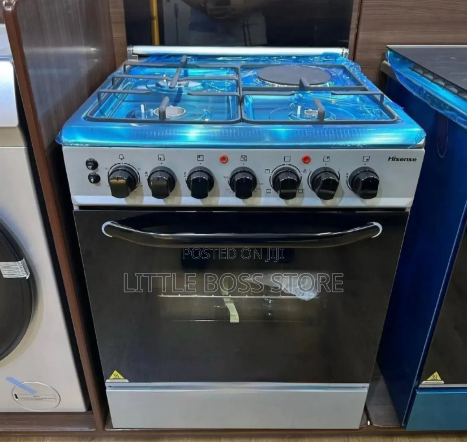 Hisense Cooker (3 Burner Are Gas and 1 Electric)