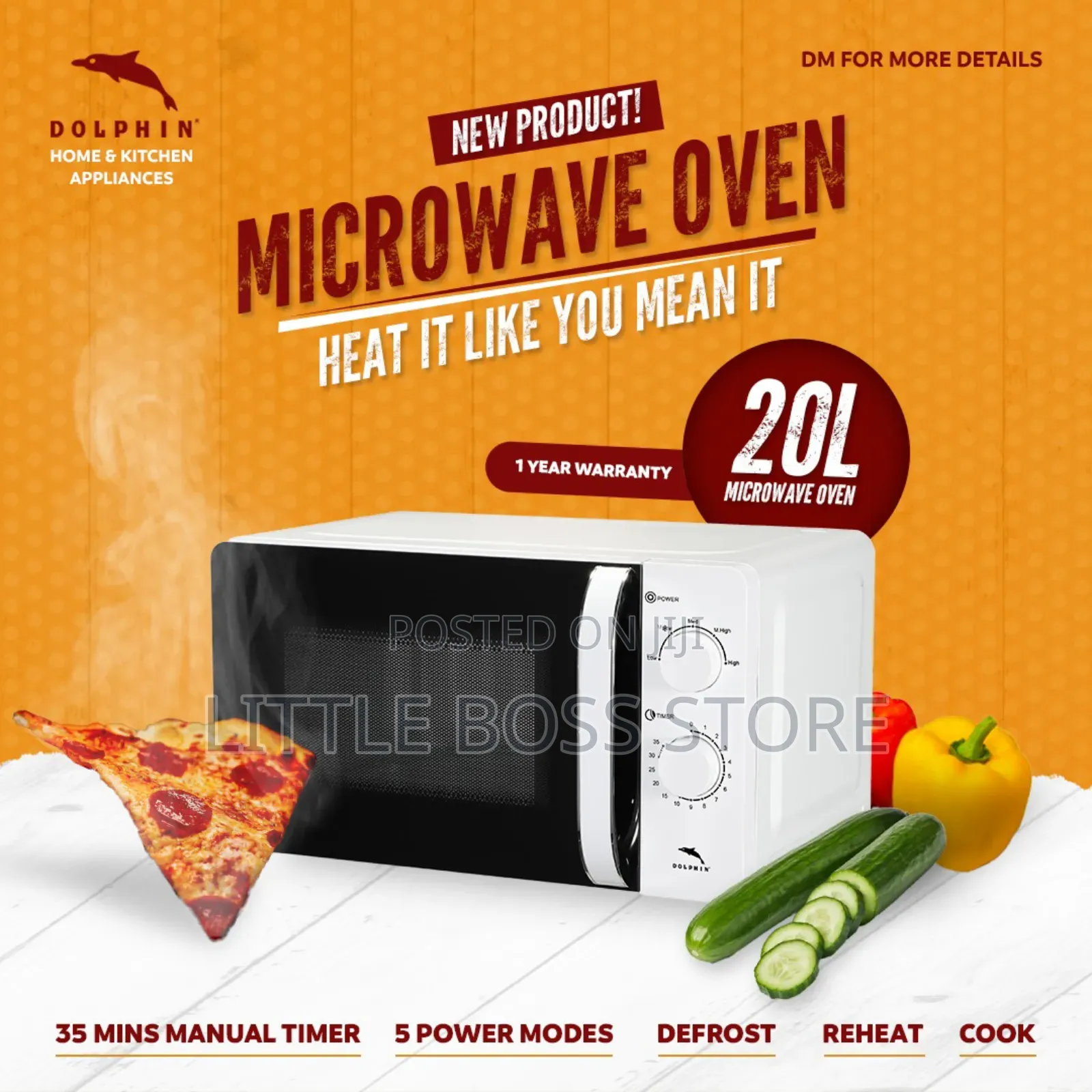 Dolfin Microwave 20l