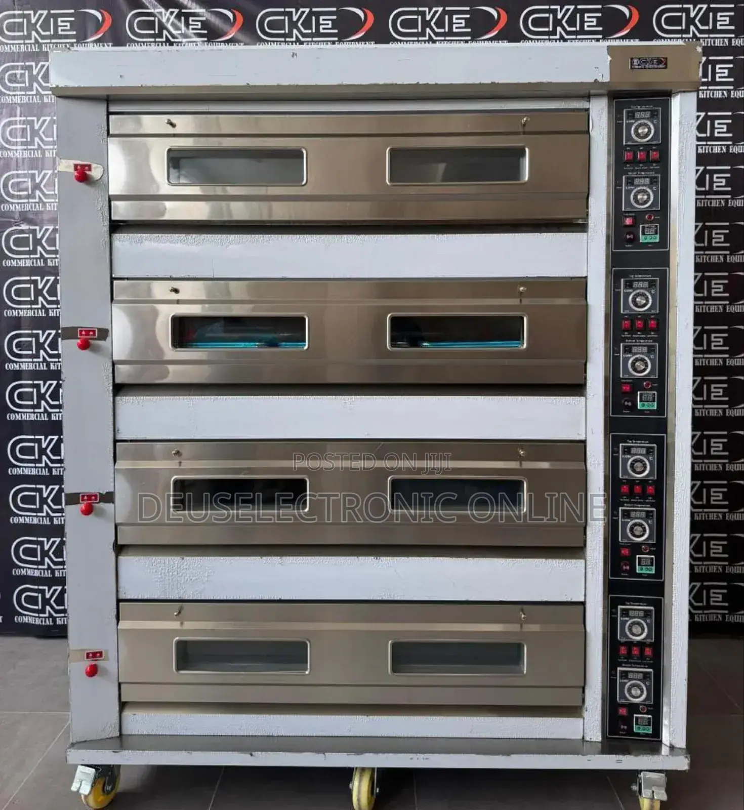 Electric Commercial Oven Deck4 Tray 12