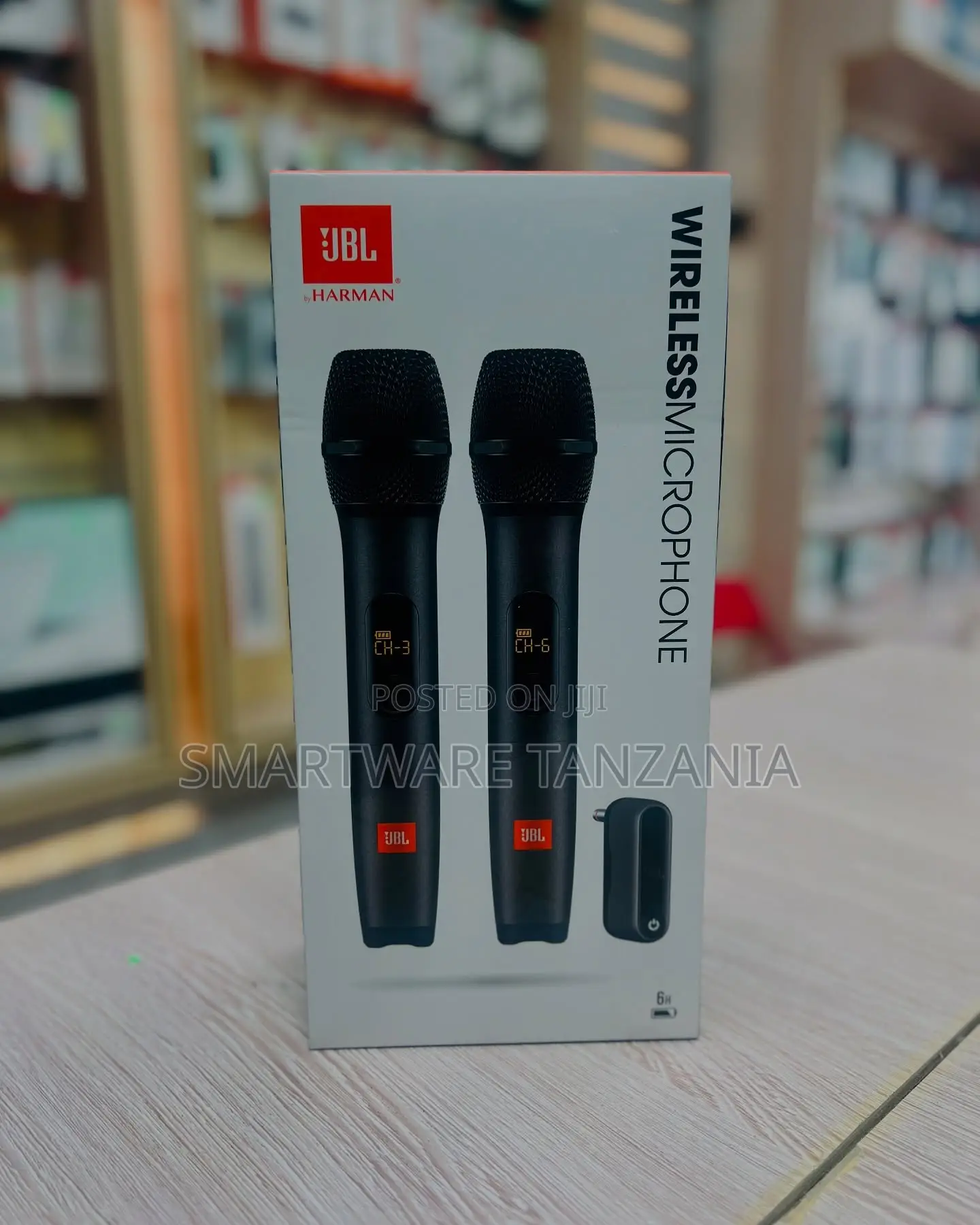 JBL Harman Wireless Microphone Set - Dual Handheld System 6hr