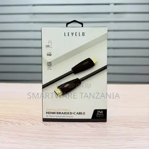 Level D 2m Hdmi Cable - Ultra Hd Nylon Braided Gold Plated