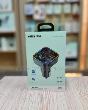 Green Lion Car Fm Transmitter Bt-5.3 - Qc3.0 30w Fast Charging