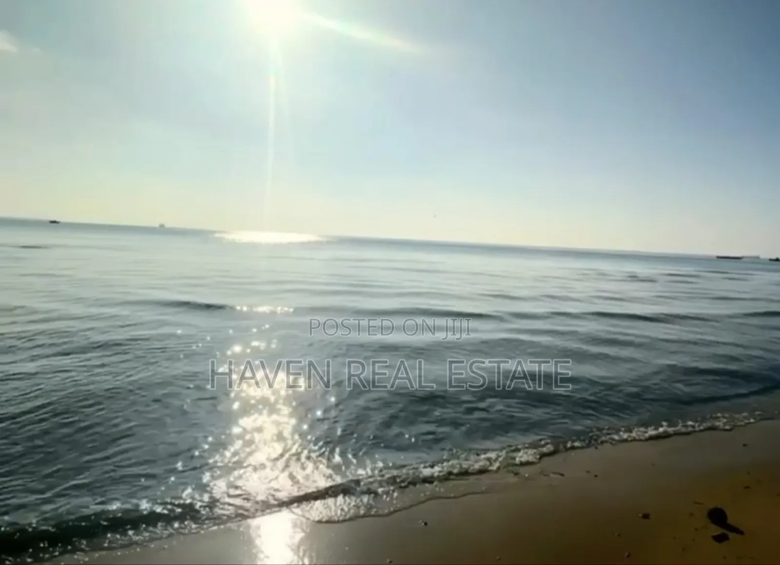 A Sunset Beach Cliff Plot for Sale at Zanzibar