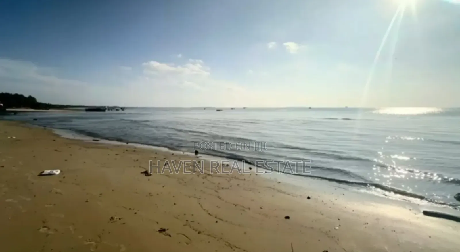 A Sunset Beach Cliff Plot for Sale at Zanzibar