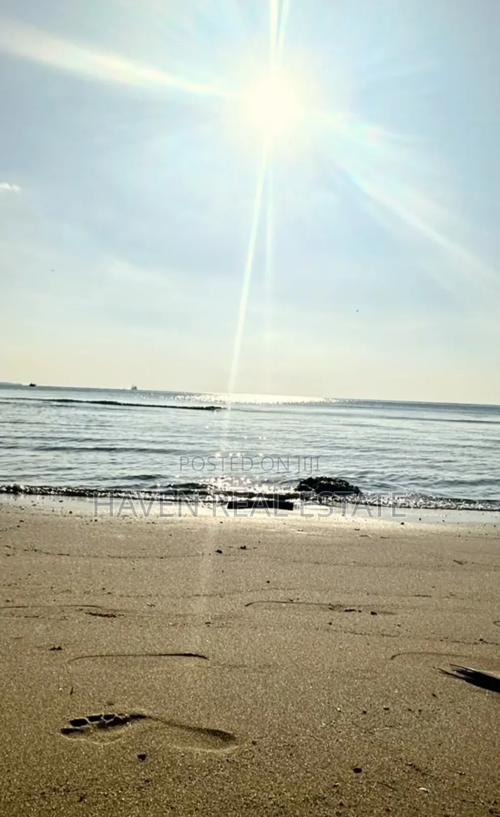A Sunset Beach Cliff Plot for Sale at Zanzibar