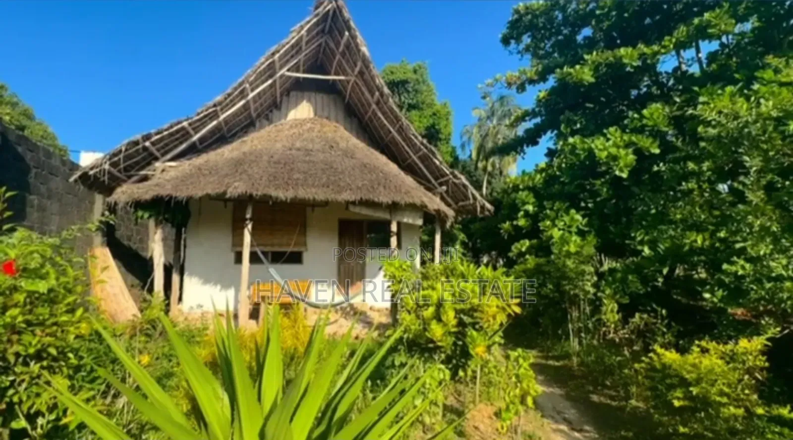 A Sunset Beach Cliff Plot for Sale at Zanzibar