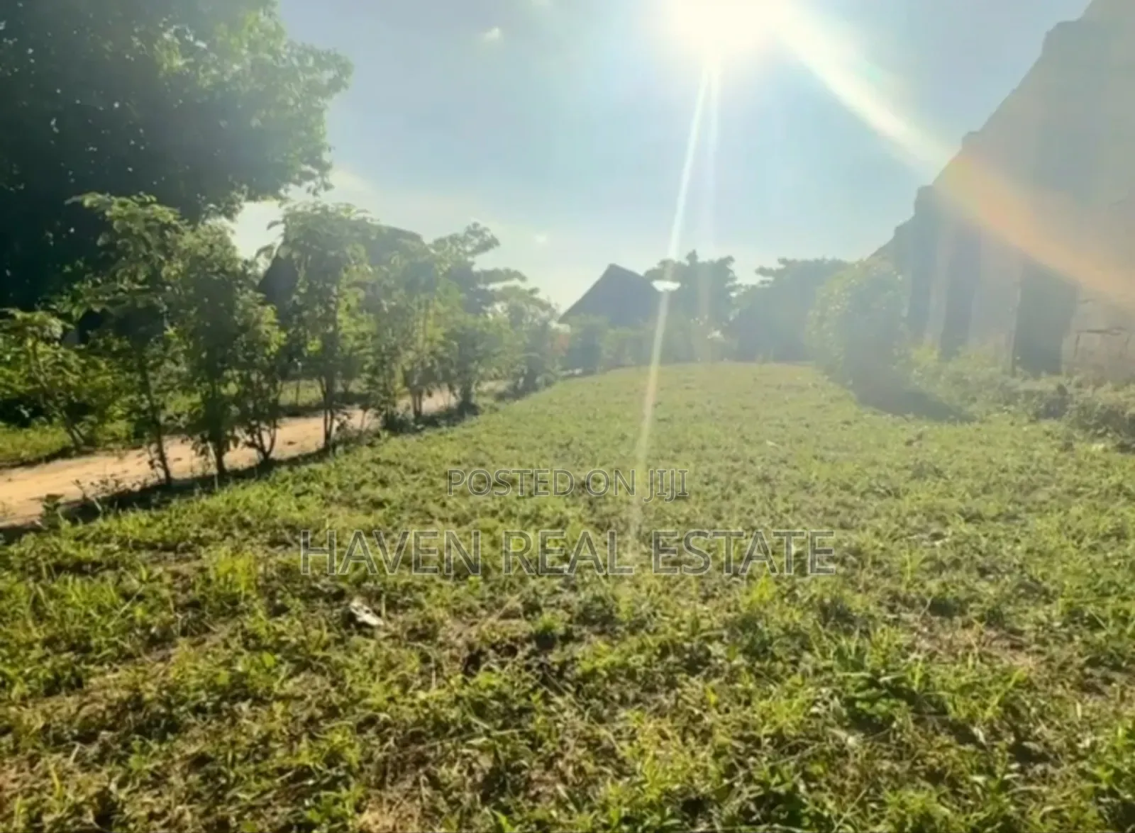 A Sunset Beach Cliff Plot for Sale at Zanzibar