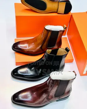 Men's Boots Travolta Clark's Material Pure Leather
