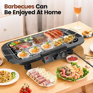 Electric Barbecue Grill (Portable Design)