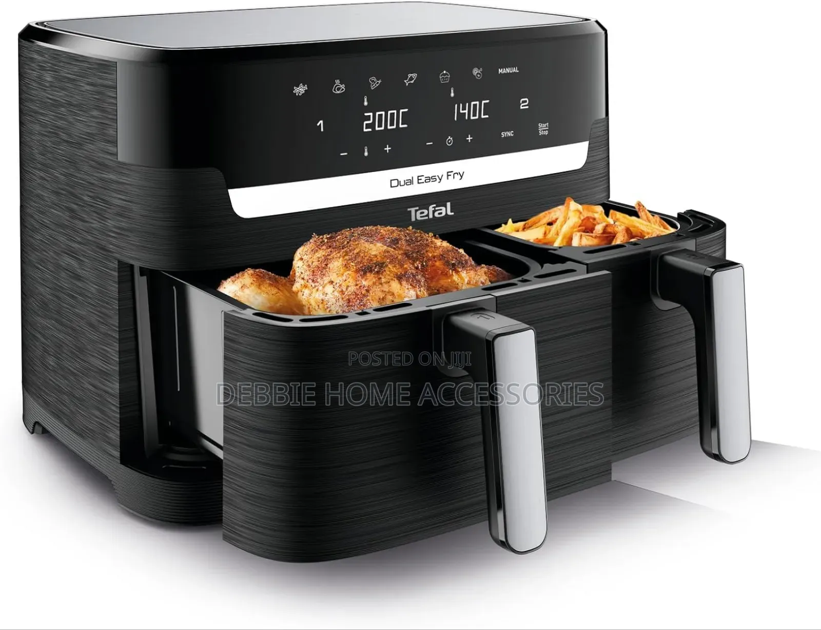 Dual Easy Fry Air Fryer-8.3l