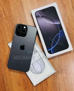 New Apple iPhone 16 Pro Max 256 GB Black