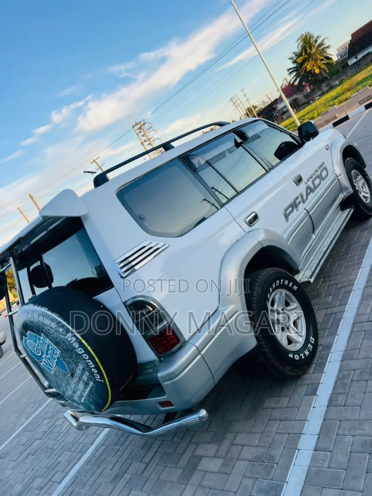 Toyota Land Cruiser Prado 2002 White