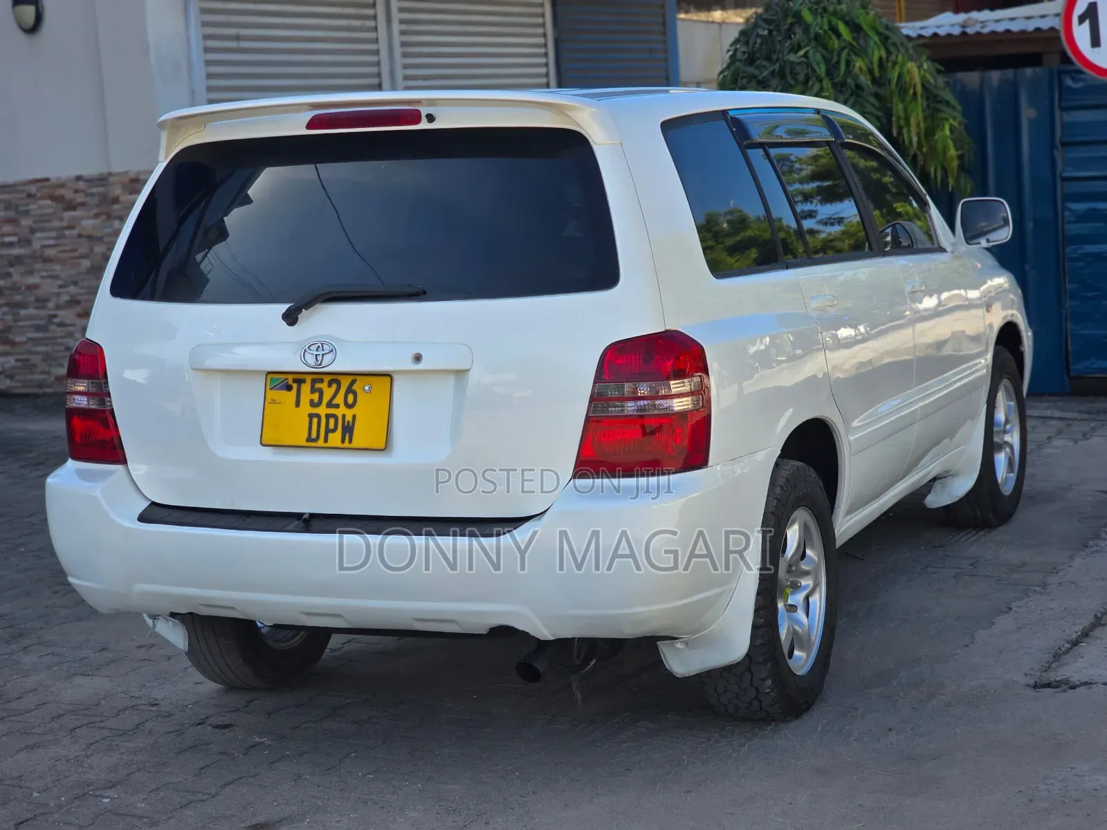 Toyota Kluger 2006 White