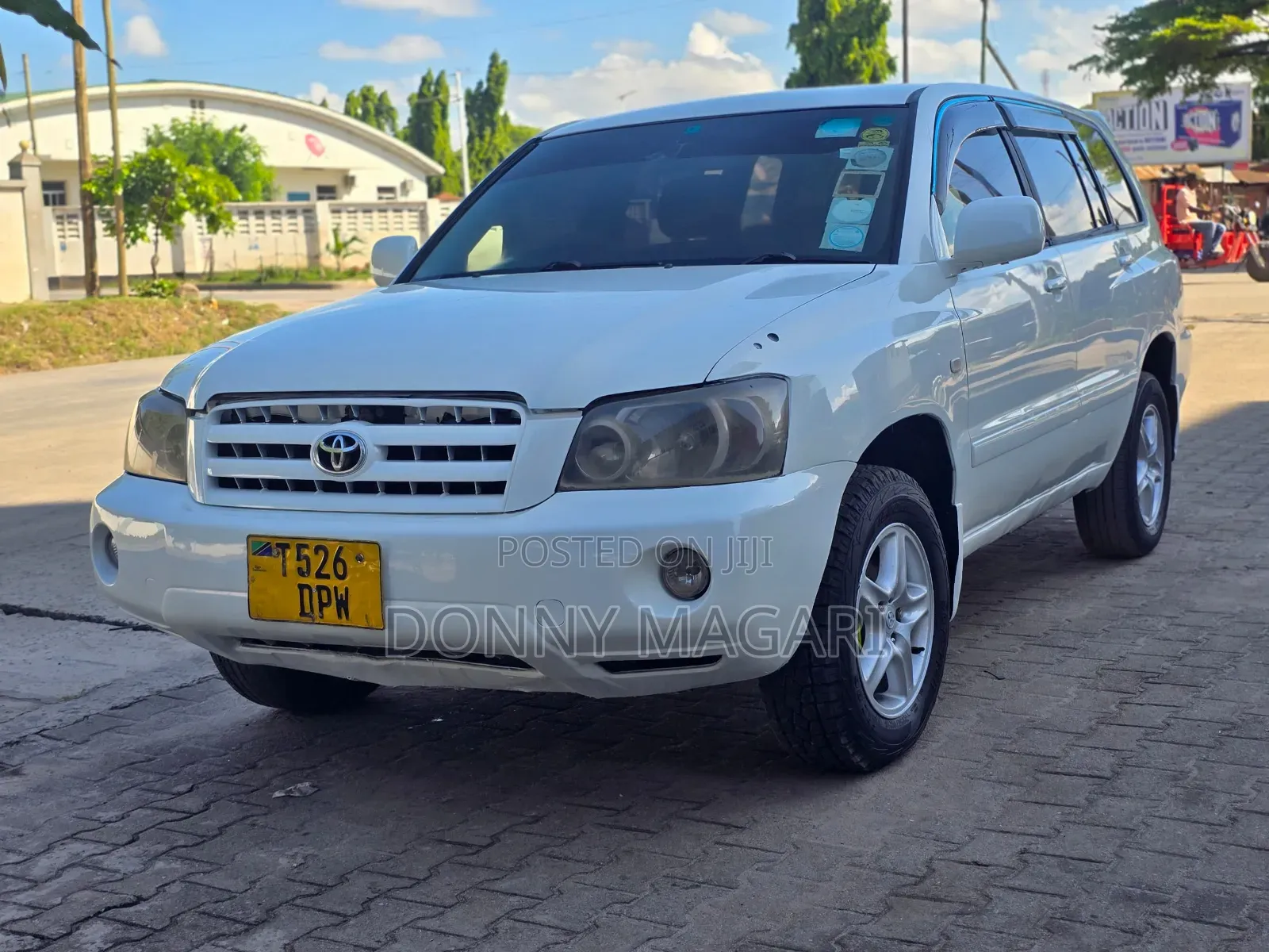 Toyota Kluger 2006 White
