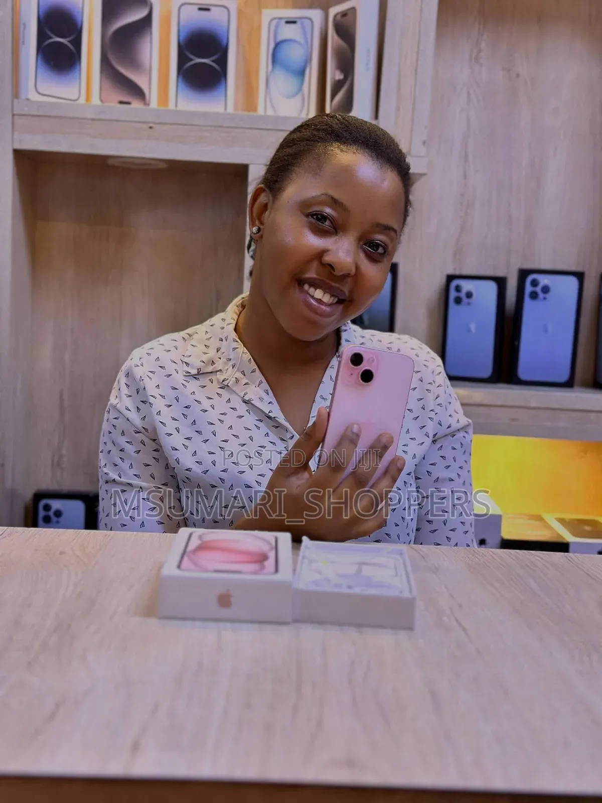 New Apple iPhone 15 256 GB Pink