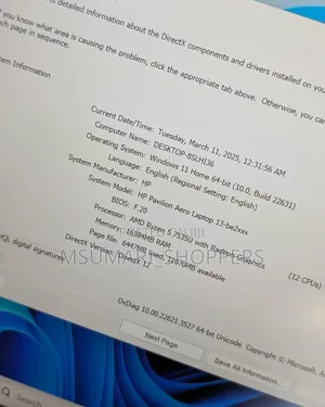 Laptop HP Pavilion 13 16GB AMD Ryzen 5 SSD 512GB