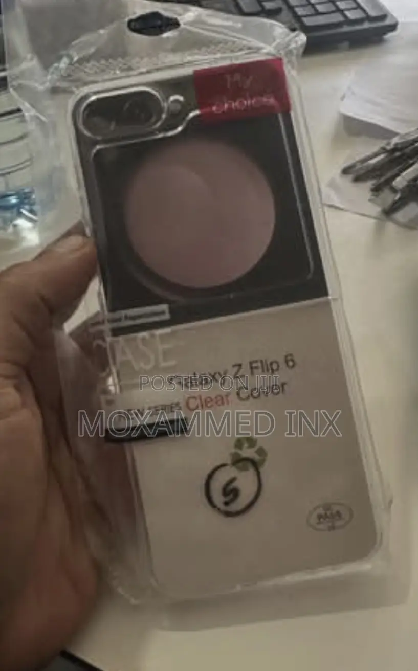 Galaxy Z Flip 6 Clear Case
