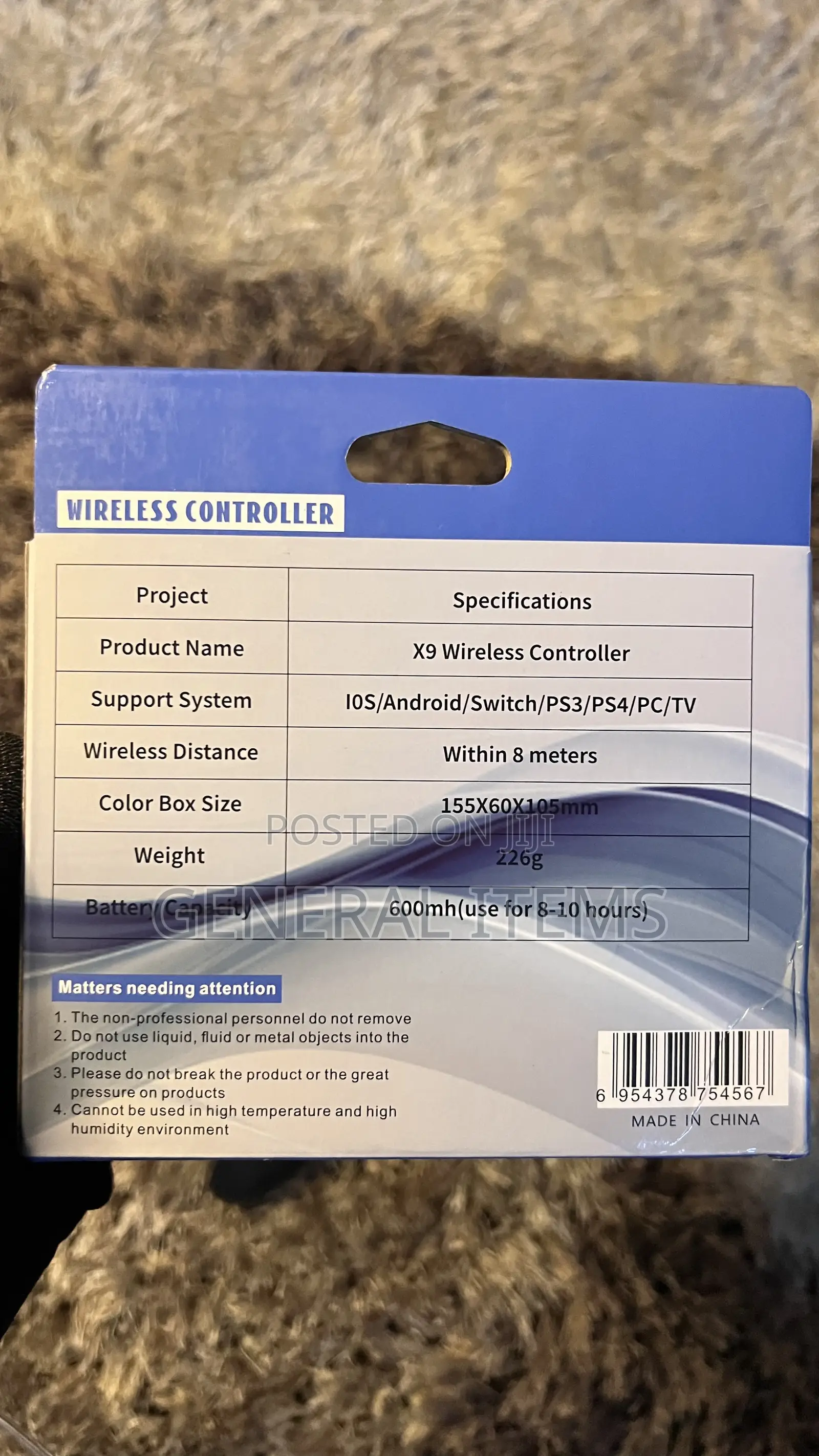 X9 Original Wireless Controller