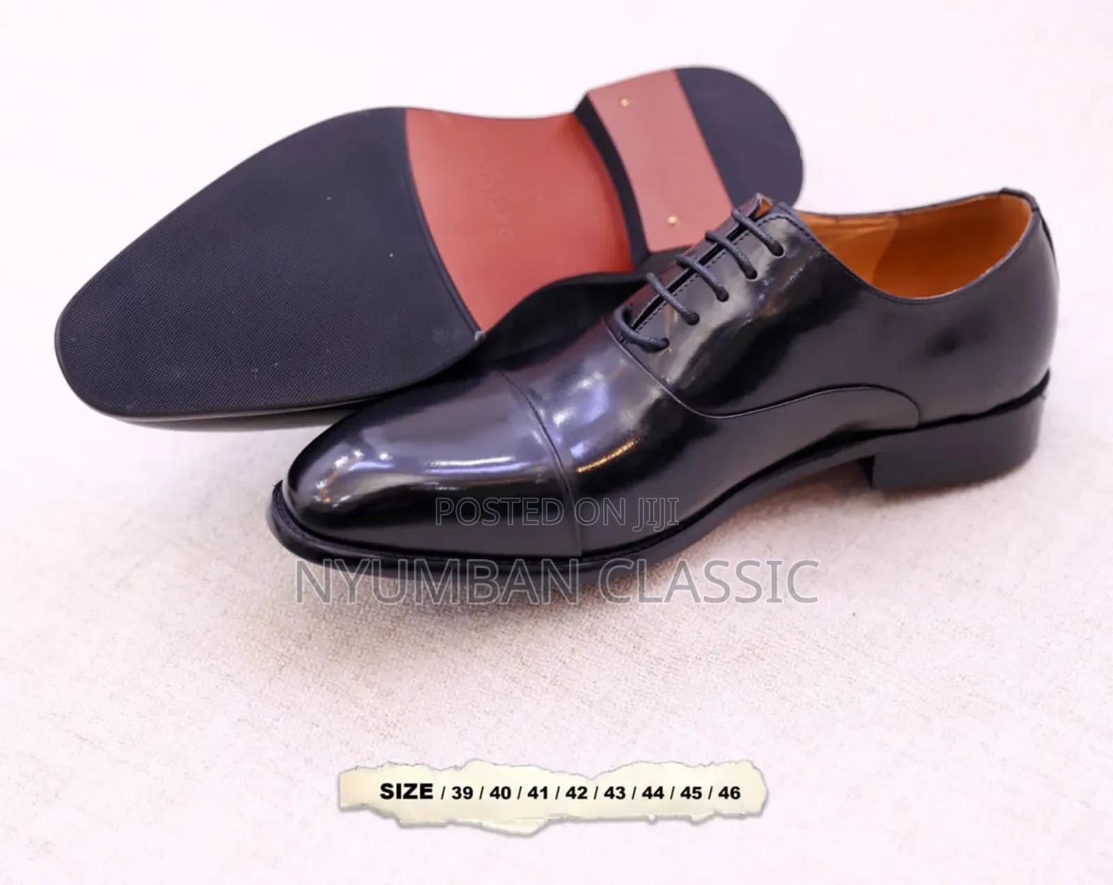 Cap Toe Oxford Moccasin