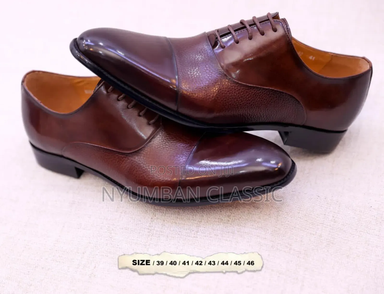 Cap Toe Oxford Moccasin