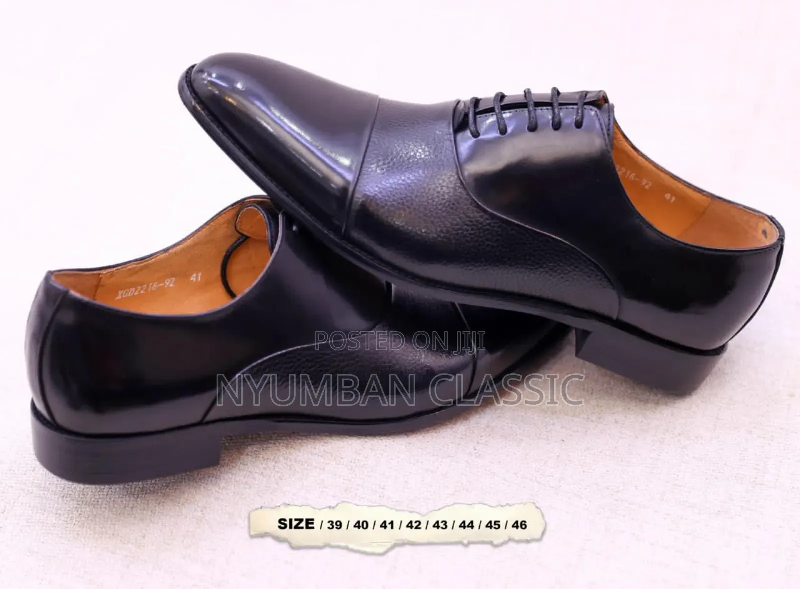 Cap Toe Oxford Moccasin