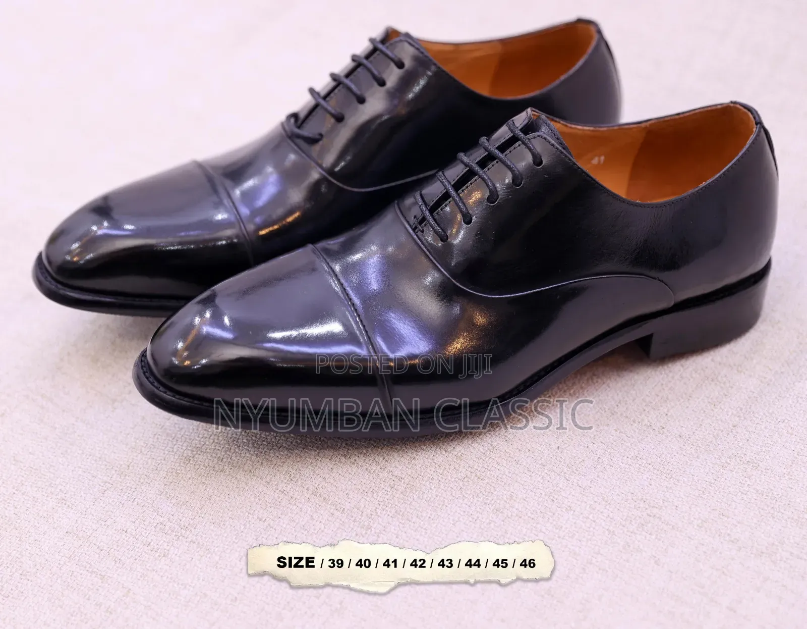 Cap Toe Oxford Moccasin