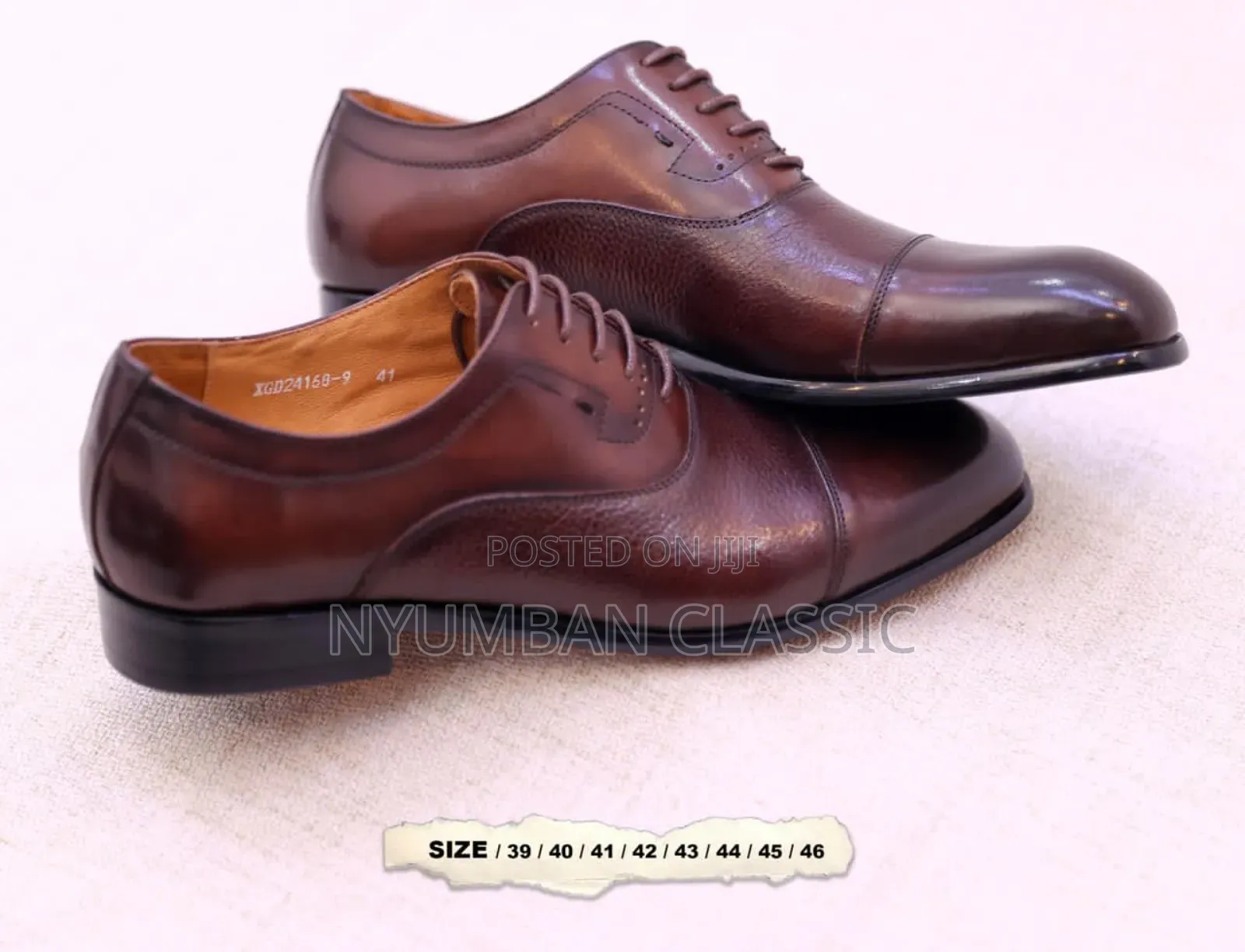 Cap Toe Oxford Moccasin