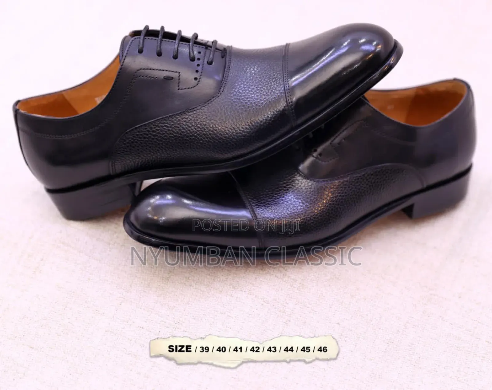 Cap Toe Oxford Moccasin
