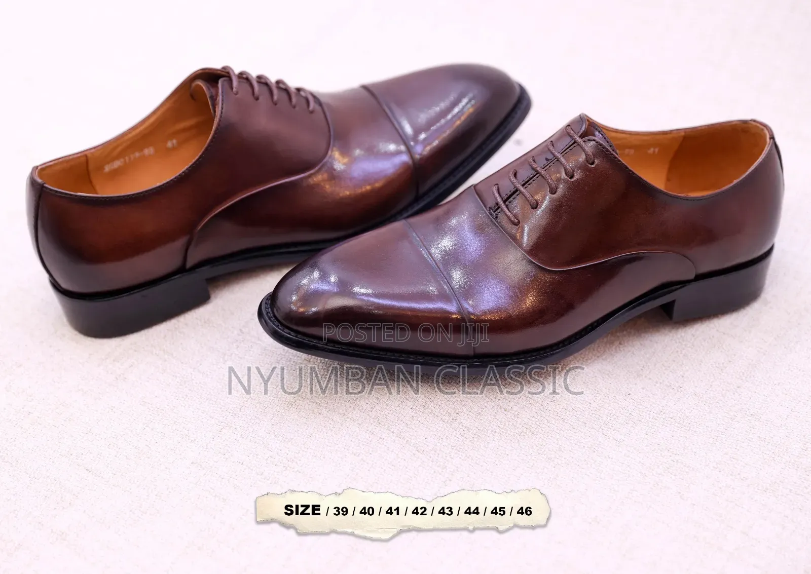 Cap Toe Oxford Moccasin