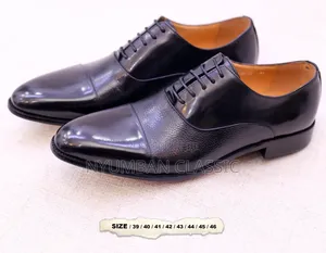 Cap Toe Oxford Moccasin Shoes