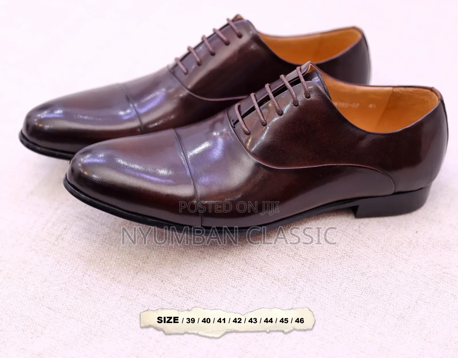 Cap Toe Oxford Moccasin Shoes
